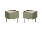 Atlas - Lot De 2 Chevets 1 Tiroir