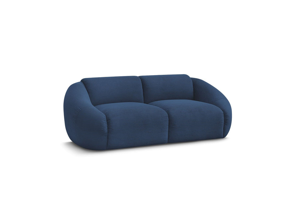 Fixed Straight 2-Seater Sofa - Tina - Corduroy
