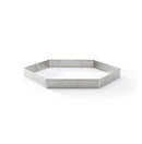 Cercle Hexagone Perforé - Ø10cm - Hauteur 2cm