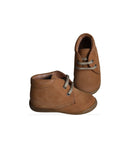 Bottillons Lucien Lacets - Nubuck Camel - Mixte