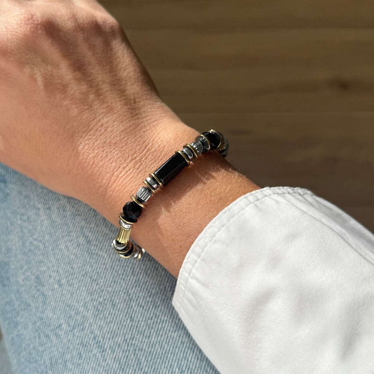 Bracelet Klaire - Le Bracelet - Noir Ou Marron