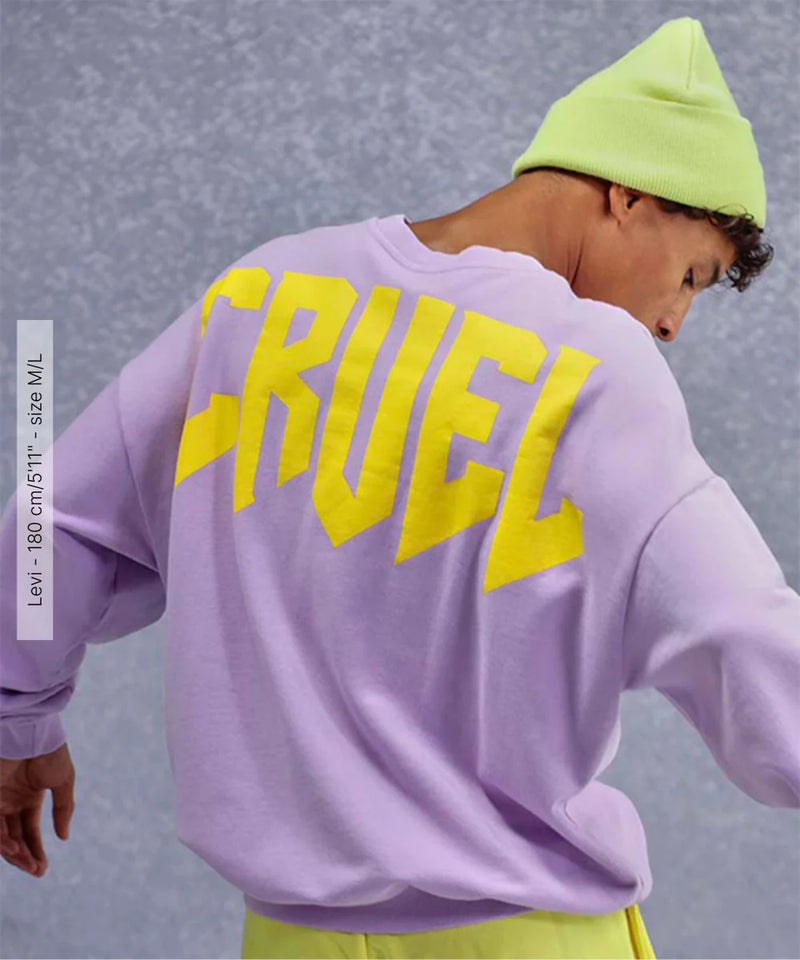 Sweatshirt Lilac Cruel
