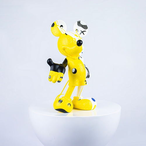 Mickey Cosmic - Thomas Dariel - 30 Cm - Jaune