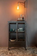 Ferre M - Wardrobe - Fir veneer - Black