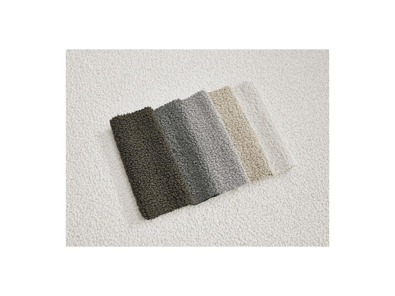 Canapé Droit Convertible Déplimousse - Neyo - Tissu Bouclette