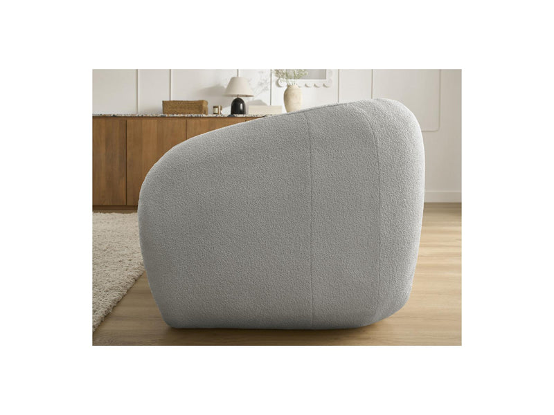 Canapé Droit Convertible Déplimousse - Neyo - Tissu Bouclette