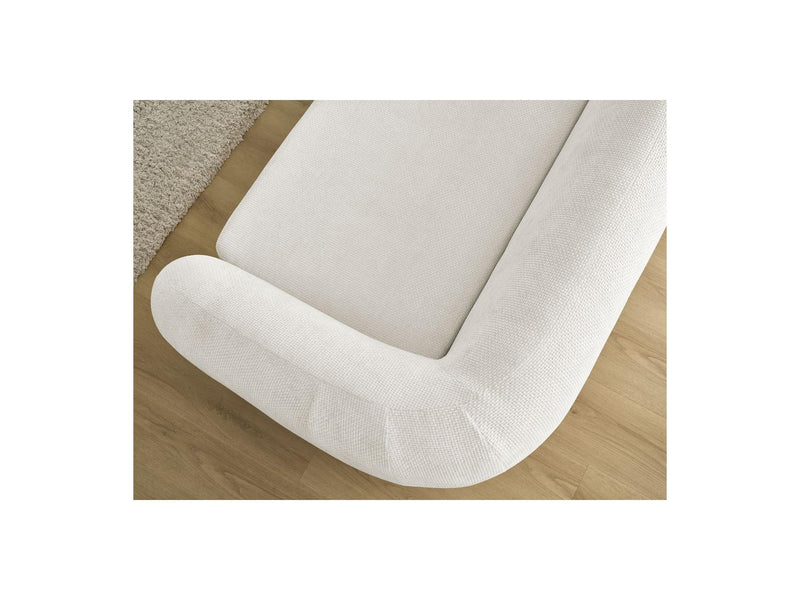 Canapé Droit Convertible Déplimousse - Neyo - Tissu Lisse