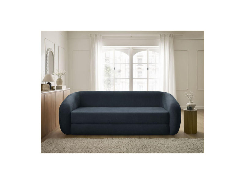 Canapé Droit Convertible Déplimousse - Neyo - Tissu Lisse