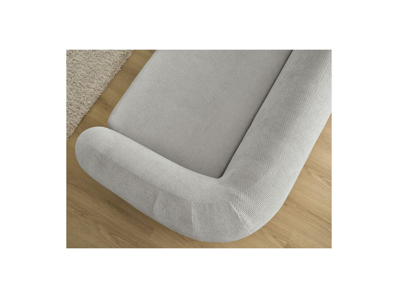 Canapé Droit Convertible Déplimousse - Neyo - Tissu Lisse