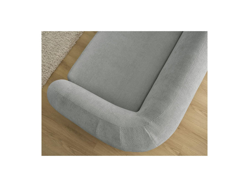 Canapé Droit Convertible Déplimousse - Neyo - Tissu Lisse