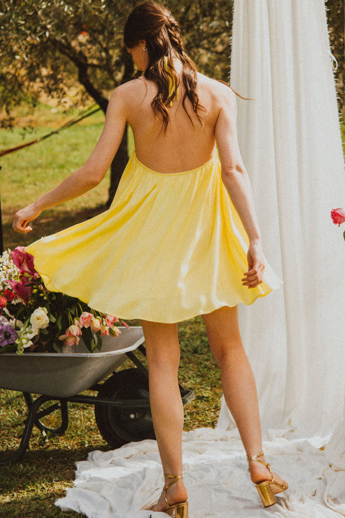 Nanette Yellow Dress