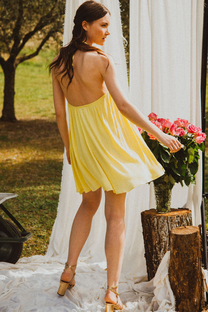 Nanette Yellow Dress