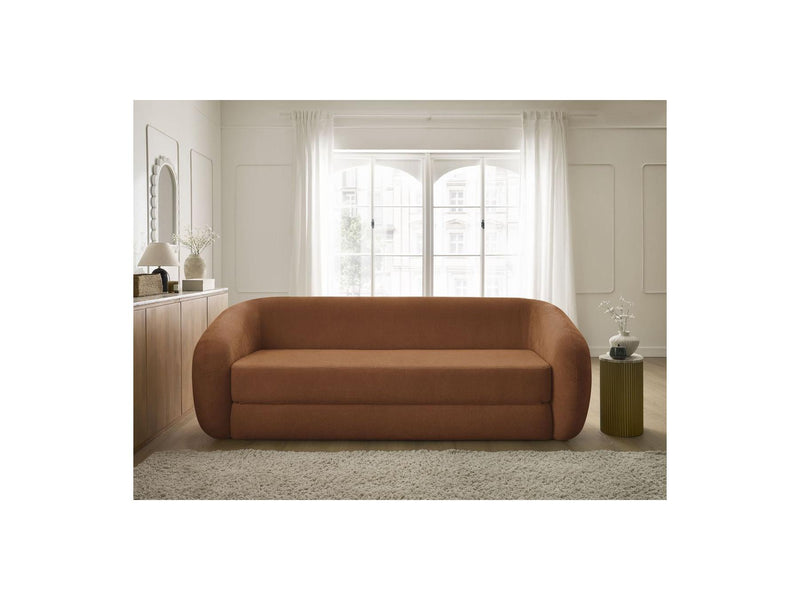 Canapé Droit Convertible Déplimousse - Neyo - Tissu Lisse