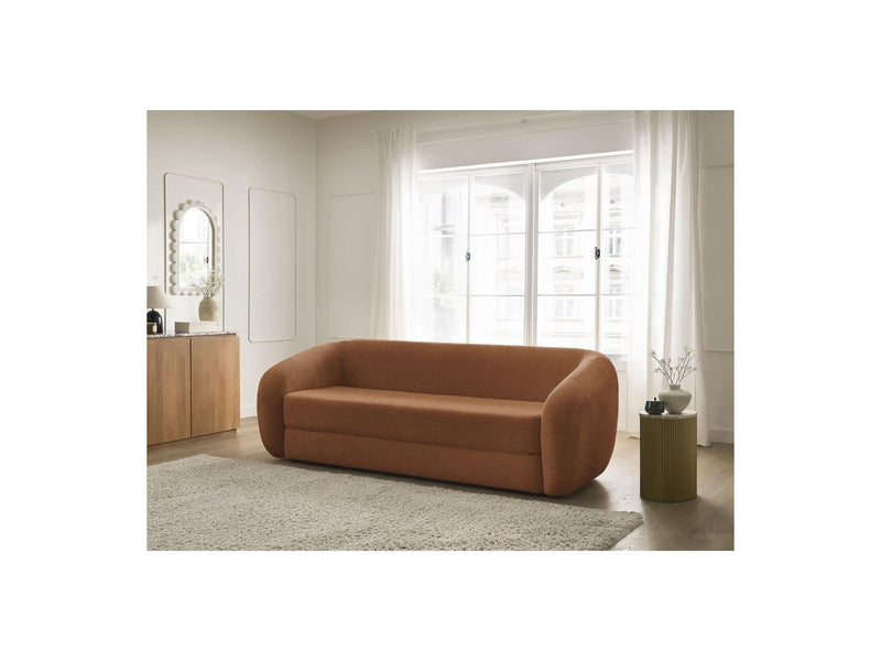 Canapé Droit Convertible Déplimousse - Neyo - Tissu Lisse