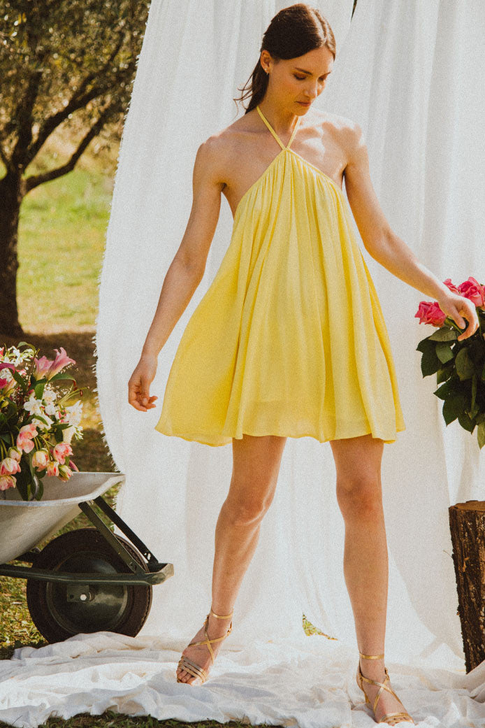 Nanette Yellow Dress