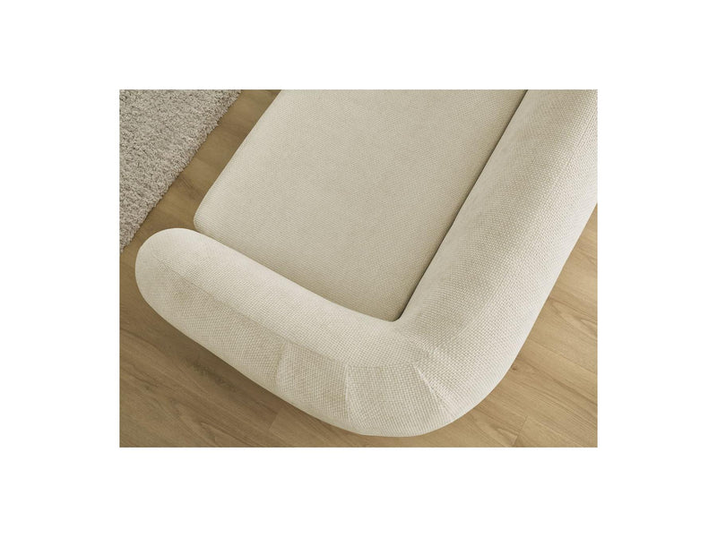 Canapé Droit Convertible Déplimousse - Neyo - Tissu Lisse