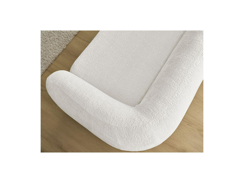 Canapé Droit Convertible Déplimousse - Neyo - Tissu Texturé