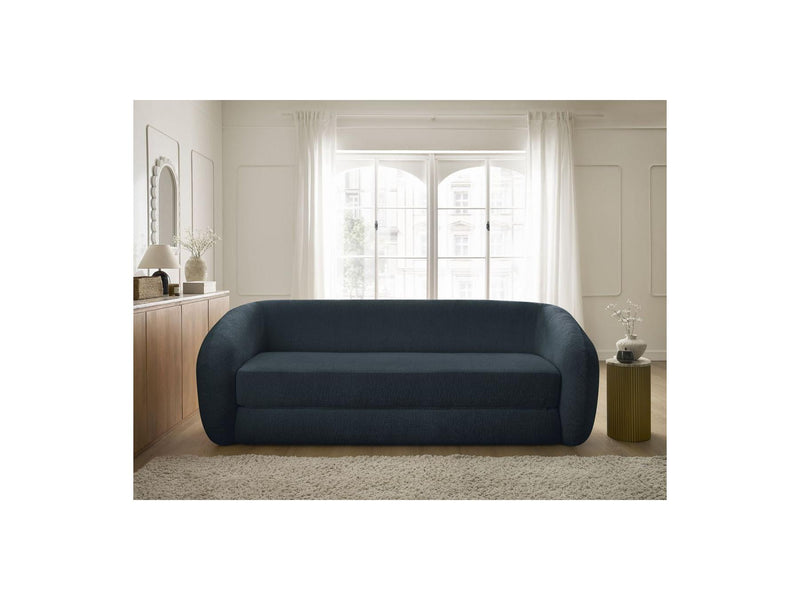 Canapé Droit Convertible Déplimousse - Neyo - Tissu Texturé