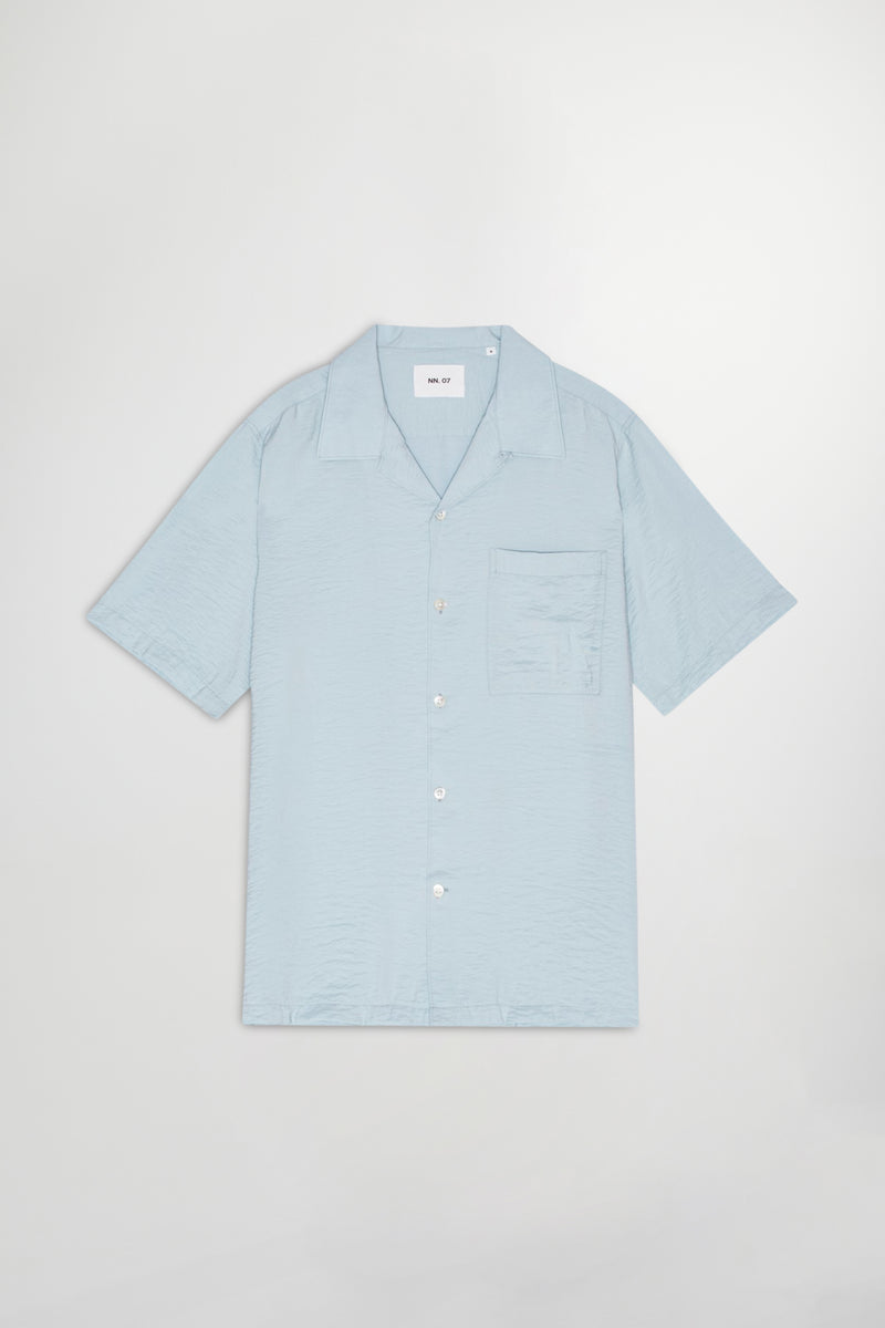 NN07 - Chemise Julio SS - Winter Sky
