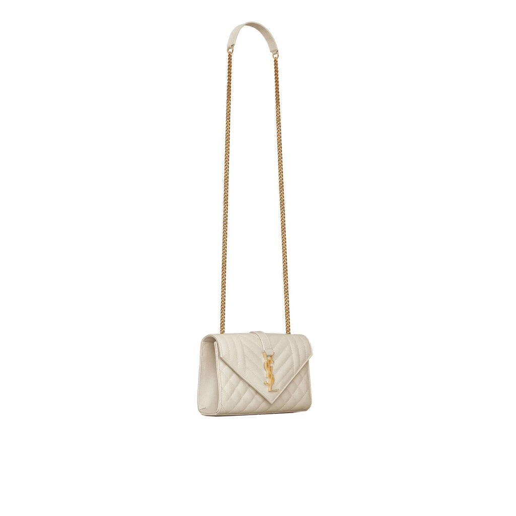 Saint Laurent - Envelope Small Bag - Women - Ivory