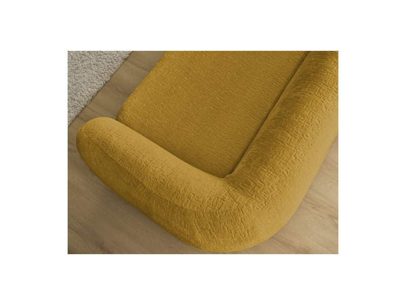 Canapé Droit Convertible Déplimousse - Neyo - Tissu Texturé