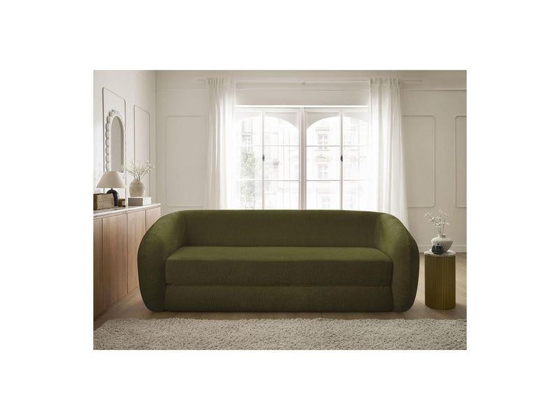 Canapé Droit Convertible Déplimousse - Neyo - Tissu Texturé