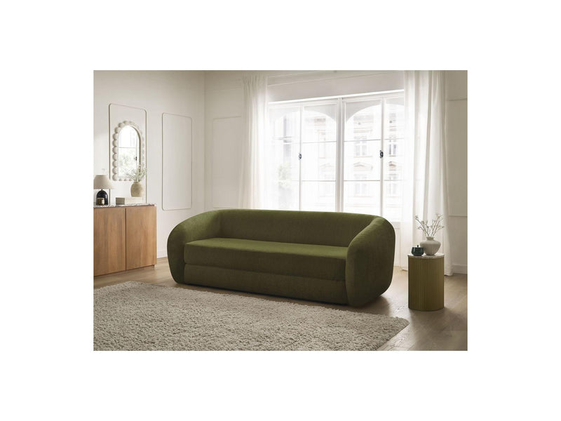 Canapé Droit Convertible Déplimousse - Neyo - Tissu Texturé