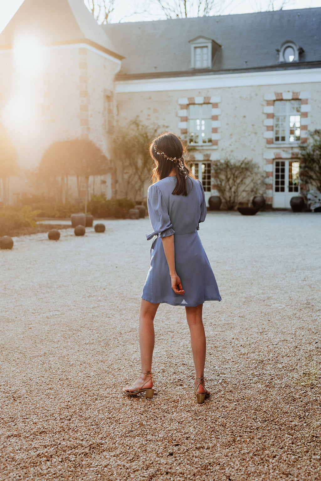 Adelia Lavande Dress