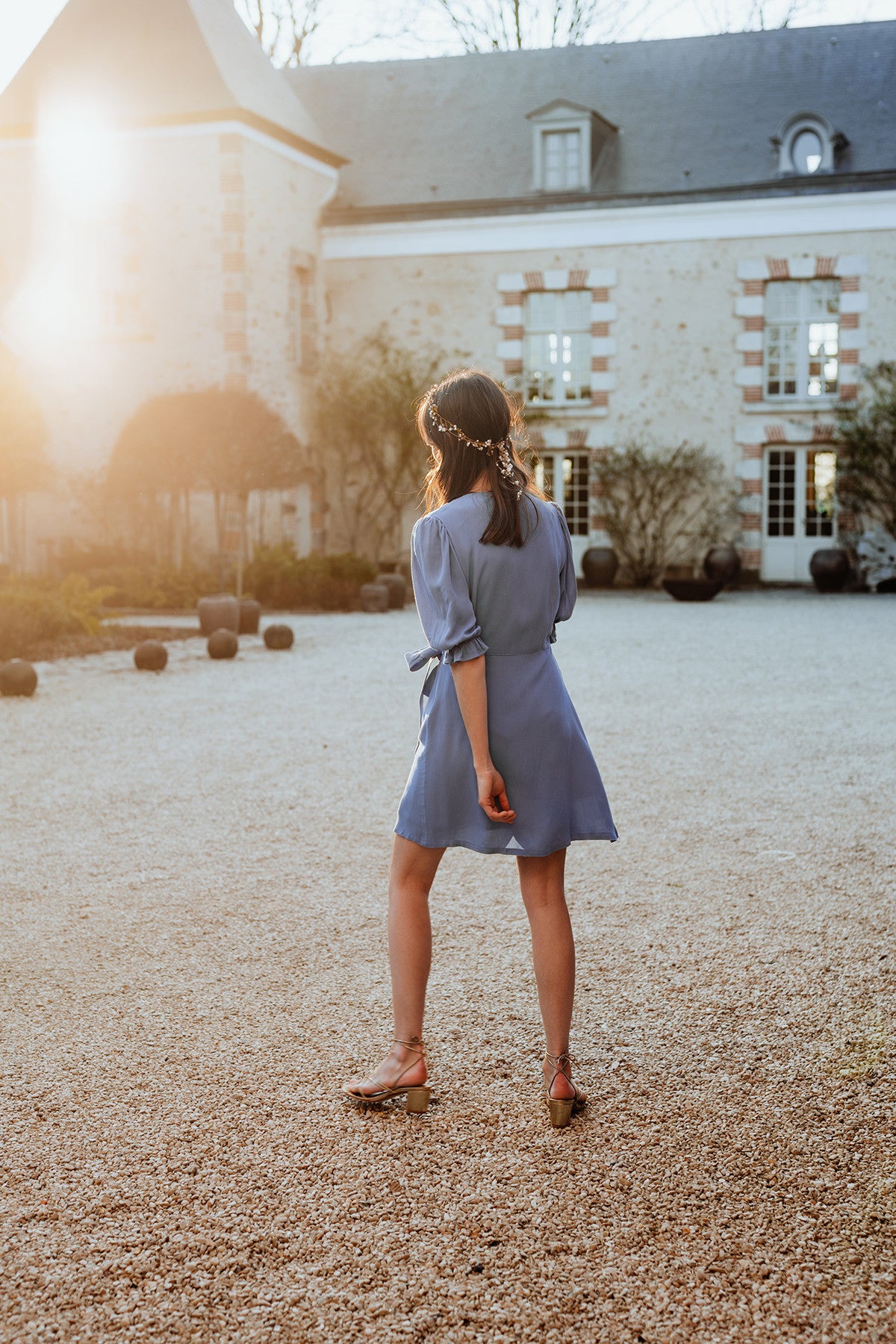 Adelia Lavande Dress