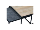 Nesting Coffee Tables - Martin - Solid Mango Wood and Metal