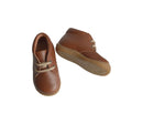 Bottillons Lucien Lacets - Cuir Cognac - Mixte