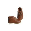 Chaussures Bottillons Lucien Lacets - Cuir Cognac - Mixte