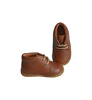 Bottillons Lucien Lacets - Cuir Cognac - Mixte