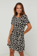 Dress - Black/white