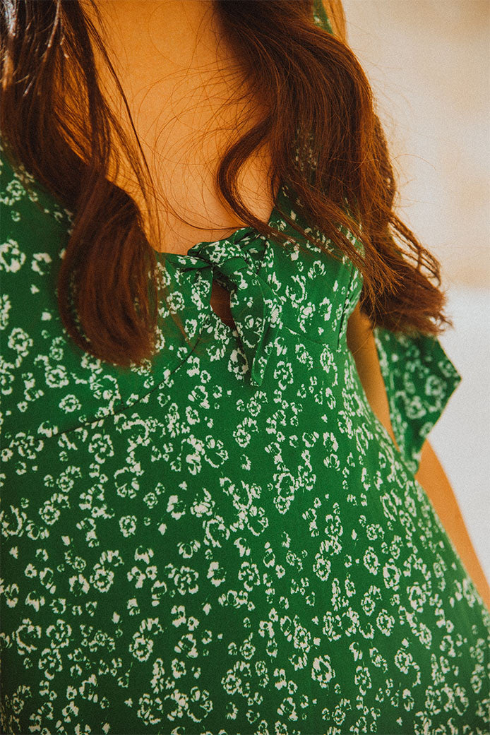 Dress Marjorie Kuaza Green