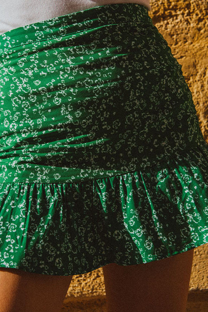Skirt Justine Kuaza Green