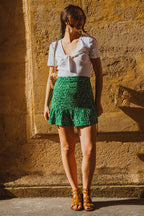 Skirt Justine Kuaza Green