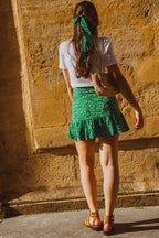 Skirt Justine Kuaza Green