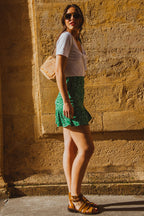 Skirt Justine Kuaza Green