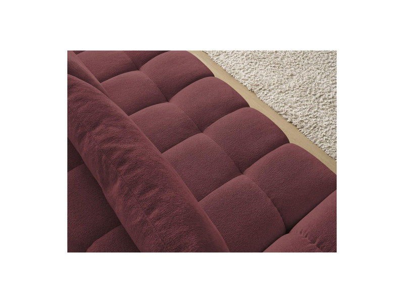 Canapé Droit Convertible Coffre - Everest - Tissu Chiné - 2 Coussins