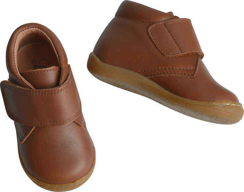 Zapatos Botines Scratchs Lucien - Piel Cognac - Mixto