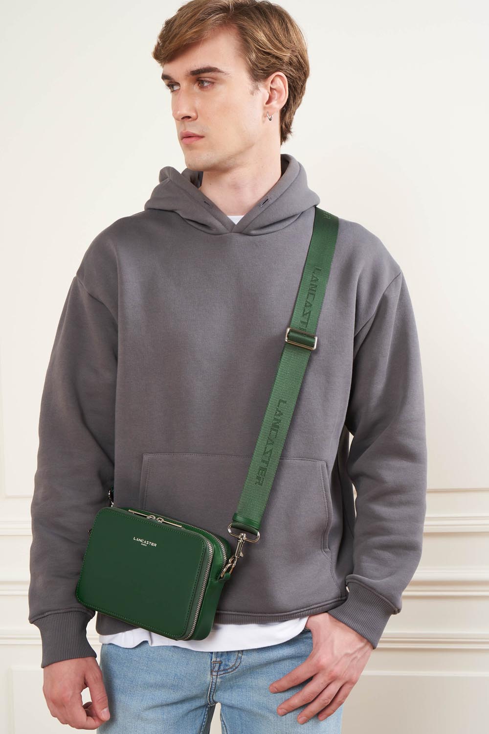 Sacoche Bandoulière Homme Luxe Petite Sacoche Homme Petit Sac à Main Homme