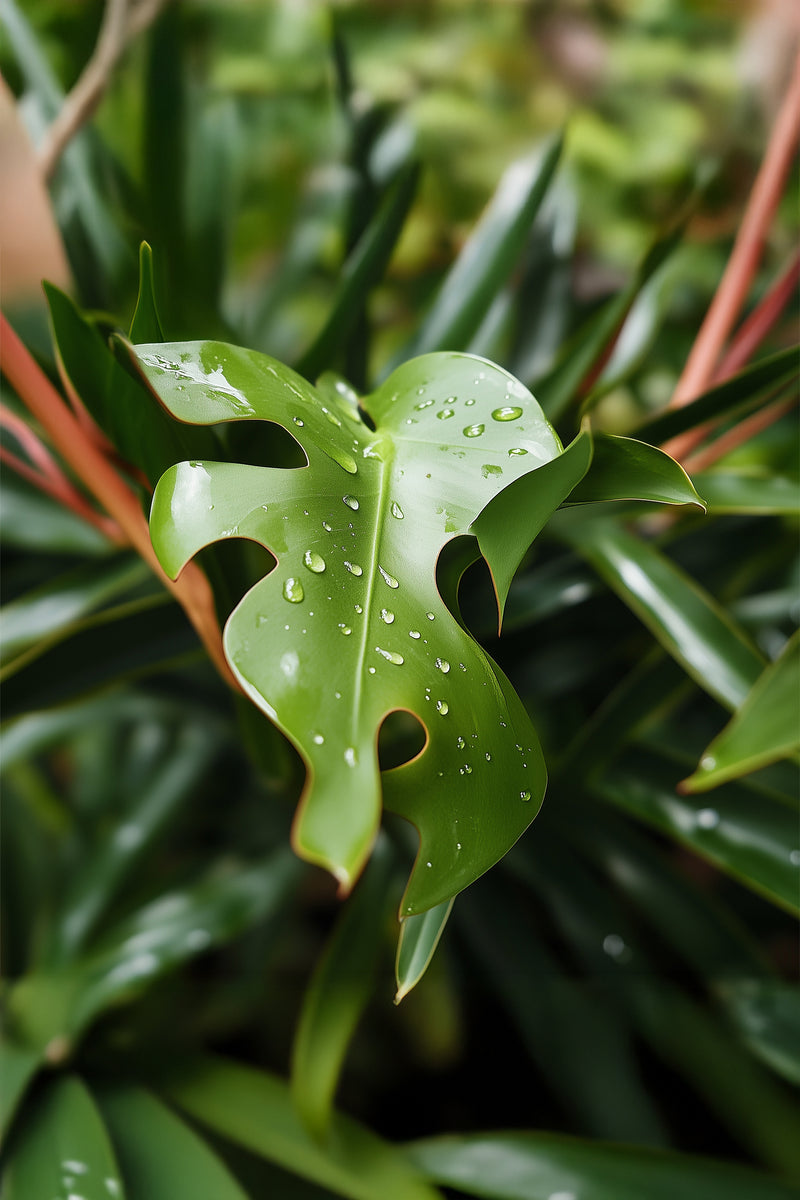 Lot De 2 Monstera Minima - Plantes D'Intérieur