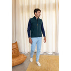 Doudoune Sans Manche Brunch Pocket - Vert Pin