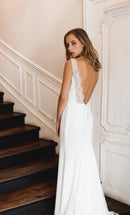 Robe Longue Blanche - Blanc Soie