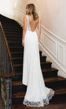 Robe Longue Blanche - Blanc Soie