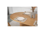 Malmousque - Ensemble Avec Table À Manger Extensible 210 À 270 Cm + 6 Chaises Bastide Placage Chêne Massif