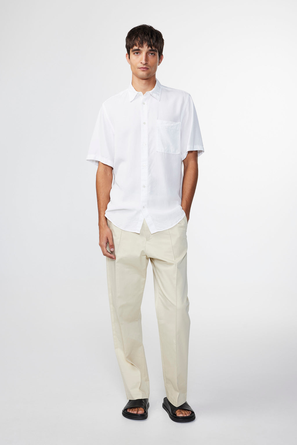 Chemise Arne SS - White