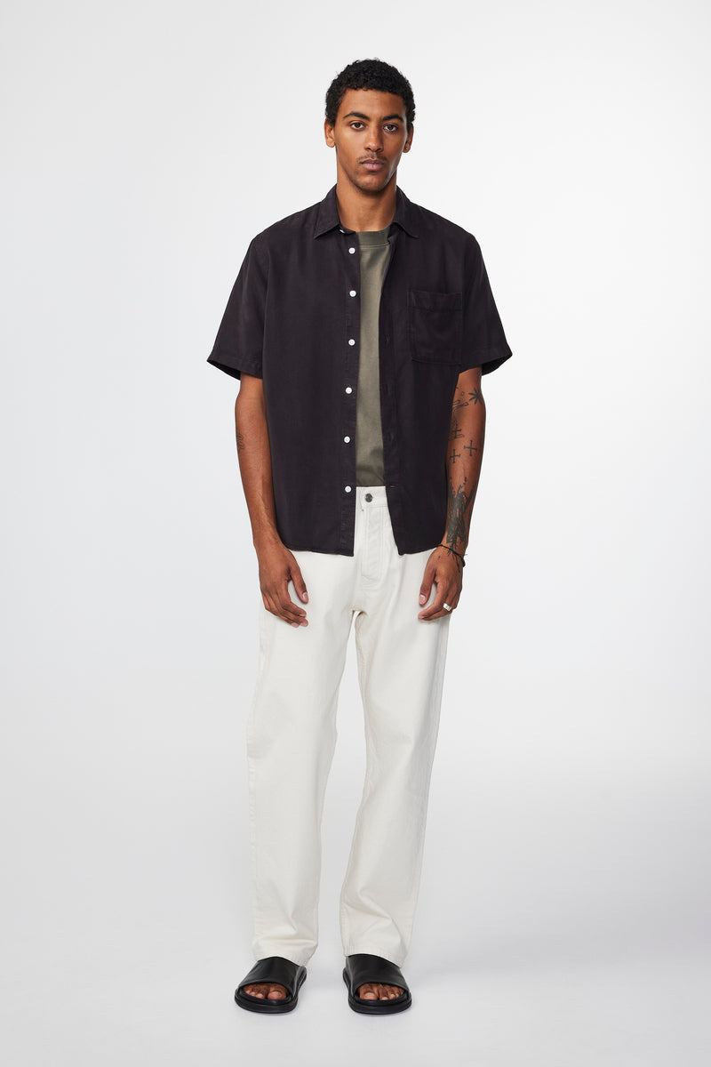 NN07 - Chemise Arne SS - Black