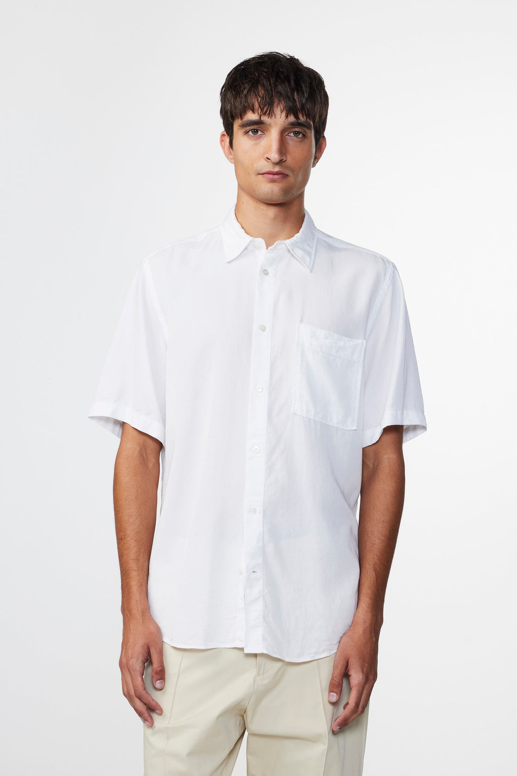 Chemise Arne SS - White